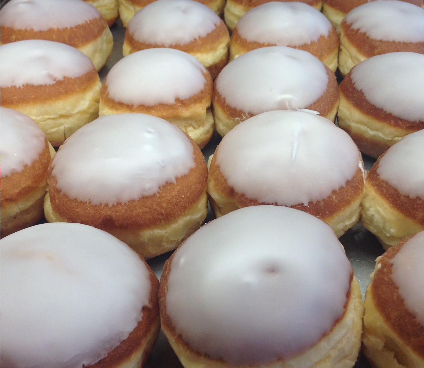 Vanillekrapfen aus der Konditorei Gensinger